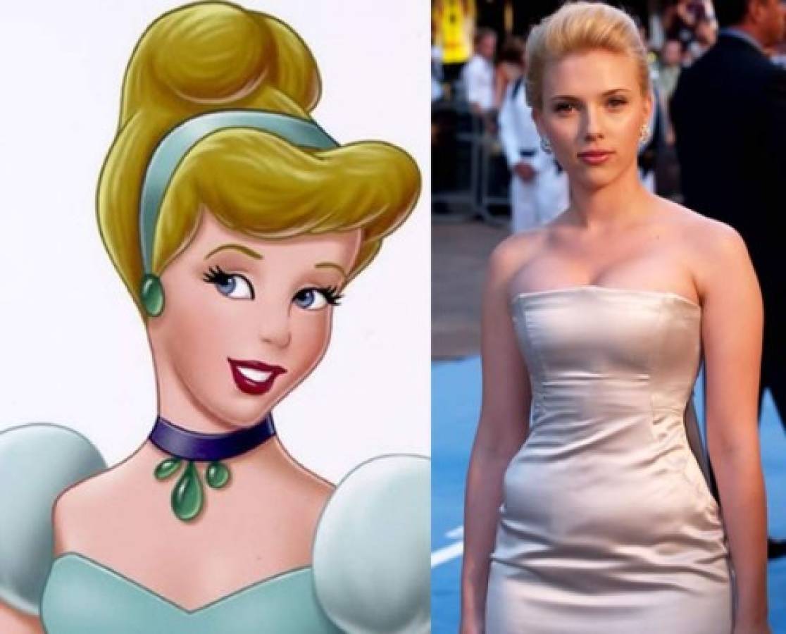 Famosas parecidas con las princesas de Disney  