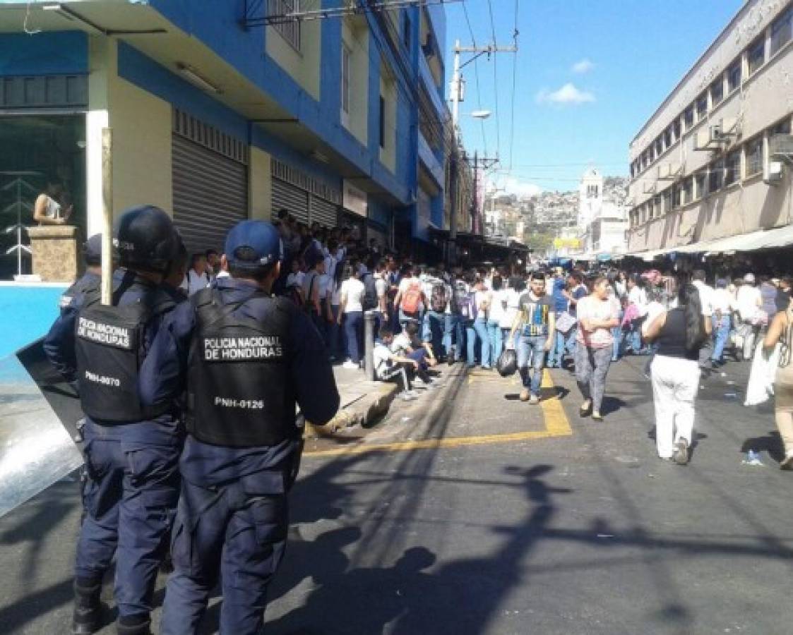 Nueva protesta estudiantil en capital hondureña