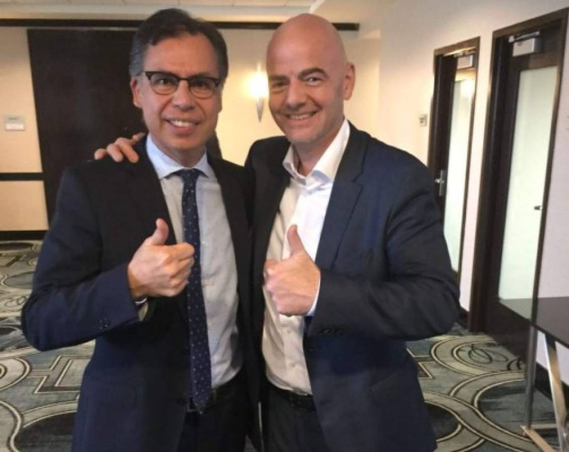 Honduras ratifica su apoyo a Infantino para presidir la FIFA