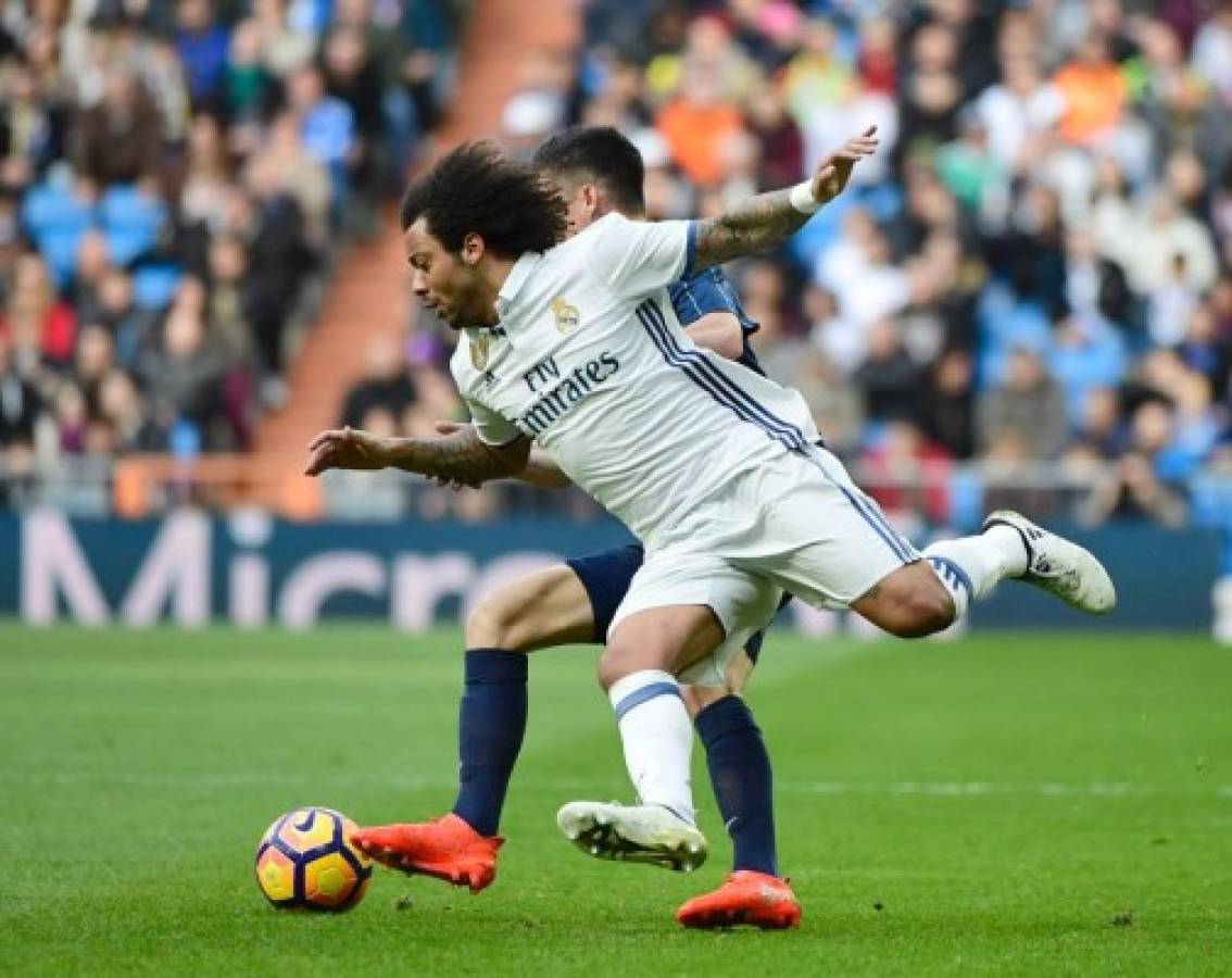 Marcelo sufre una lesión muscular en el muslo izquierdo