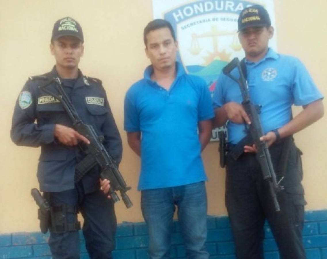 Capturan a presunto asesino en occidente de Honduras  