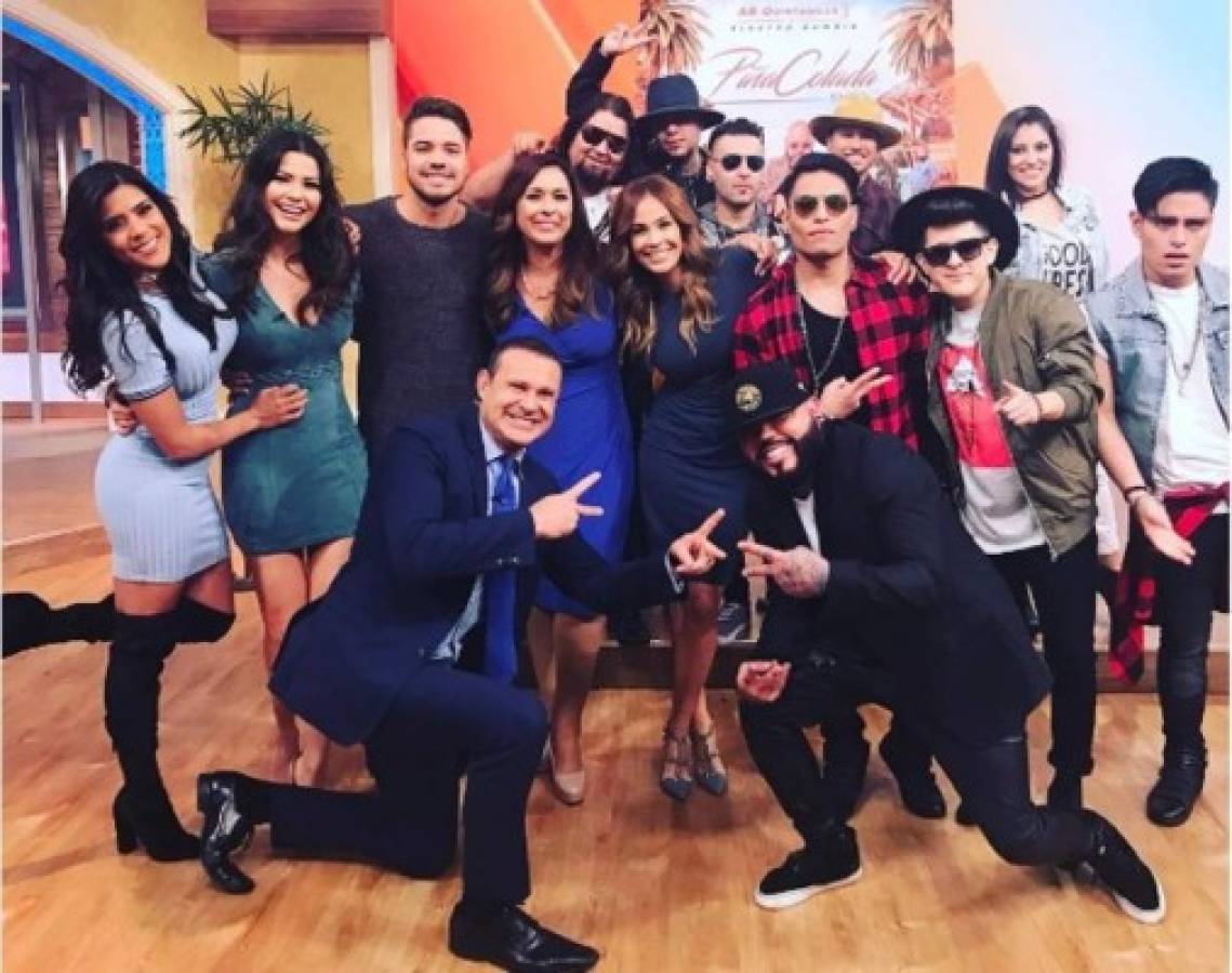 Neida Sandoval es recibida al ritmo de la punta en 'Despierta América”