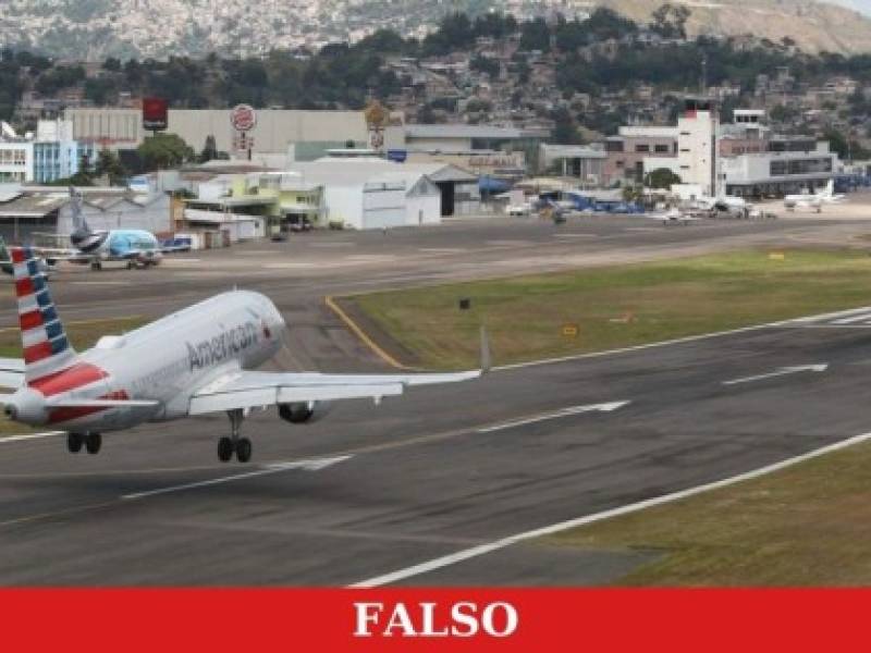 El aeropuerto Toncontín tiene una pista de 2,012 metros de longitud, pero la topografía de la ciudad provoca que la aproximación a la terminal sea complicada. Dejará de recibir vuelos internacionales comerciales una vez empieza operaciones Palmerola. Foto: EL HERALDO.