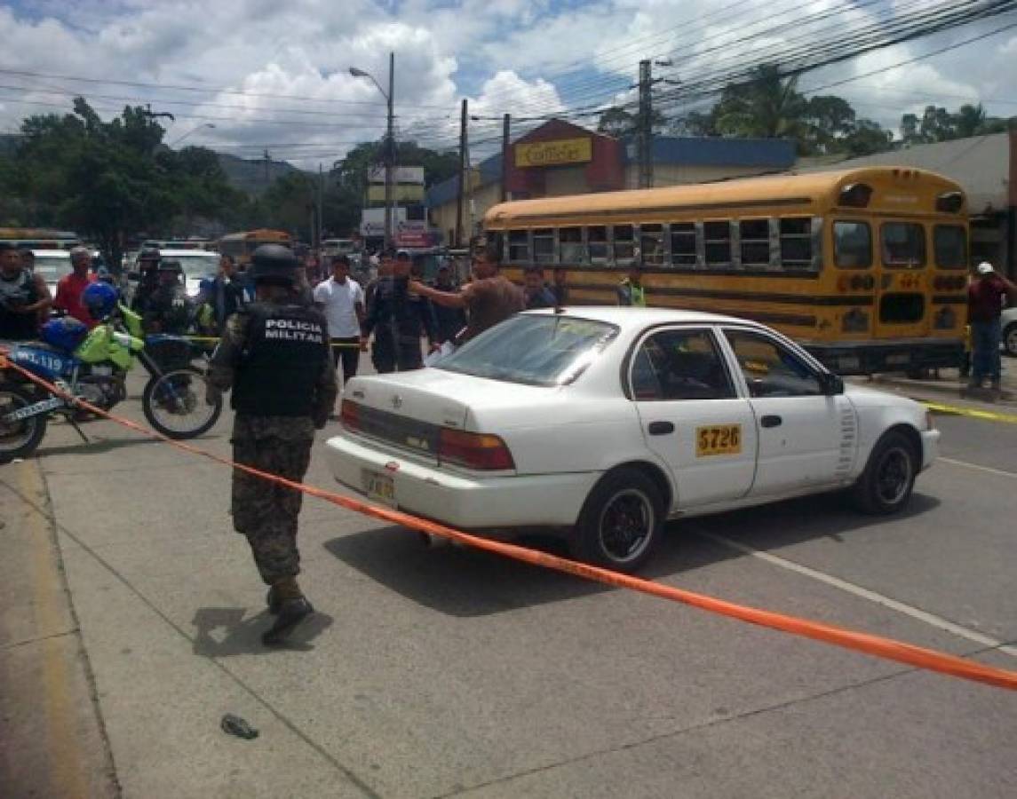 Al punto de la Torocagua llegan a matar a taxista