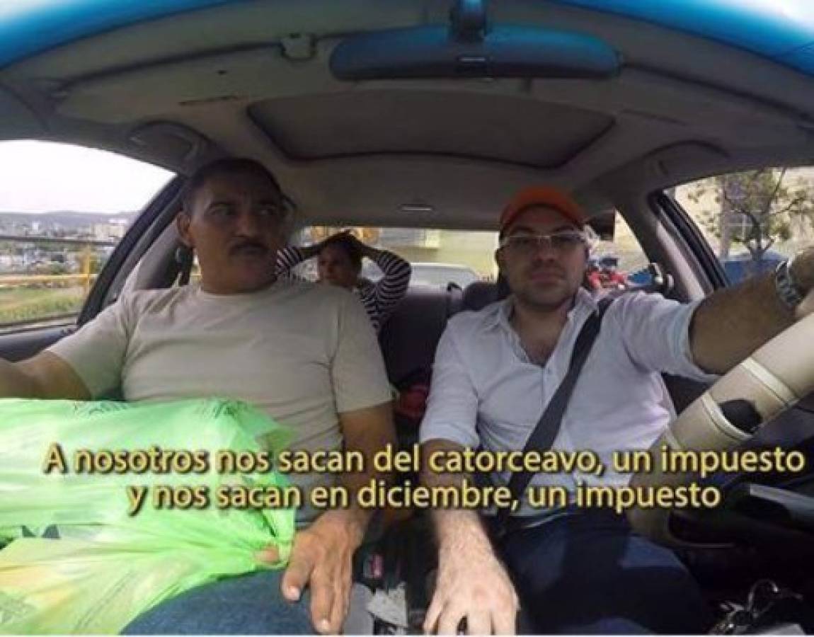 Diputado hondureño se hace pasar por taxista