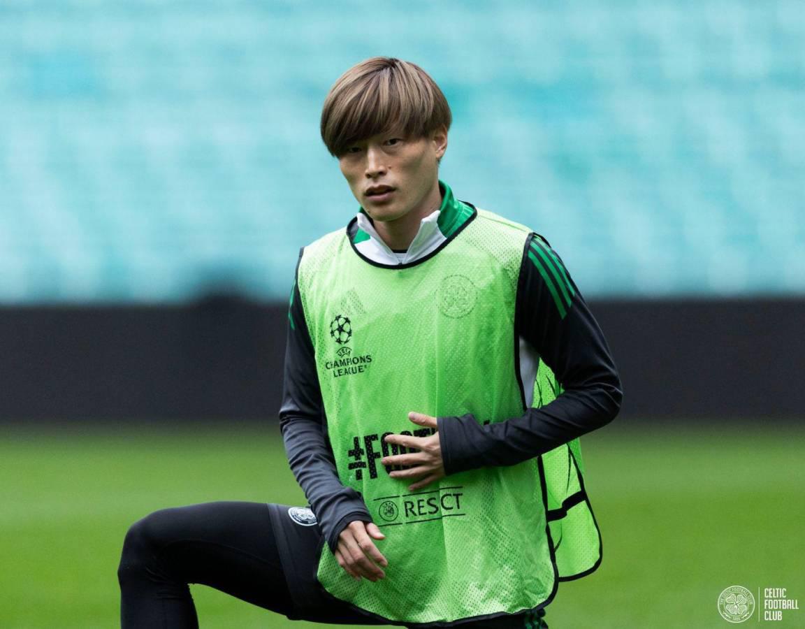 Luis Palma y su último entrenamiento con Celtic para partido de Champions League