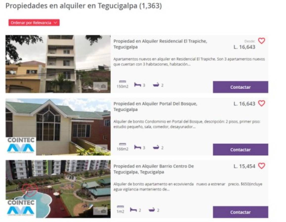 Buscas comprar casa o apartamento en Tegucigalpa?