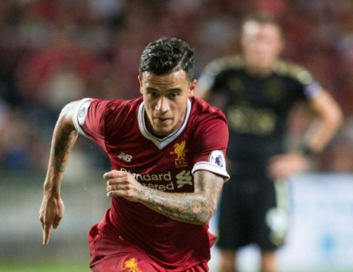 Philippe Coutinho regresa a los entrenamientos del Liverpool