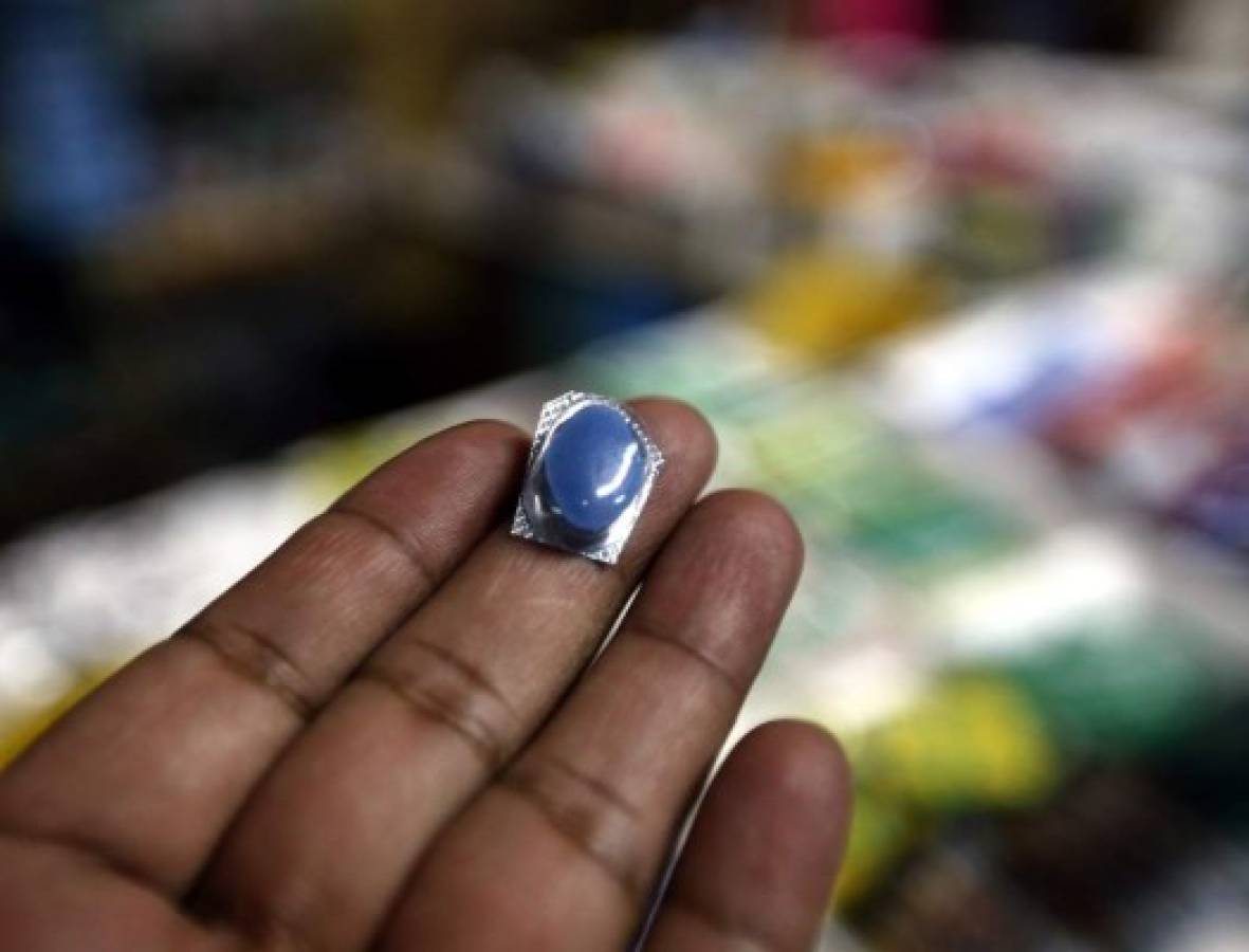 Sin regulación la venta ilegal de viagra en en el centro de la capital de Honduras