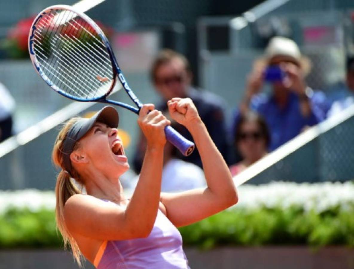 Sharapova recibe una invitación para el torneo de Madrid