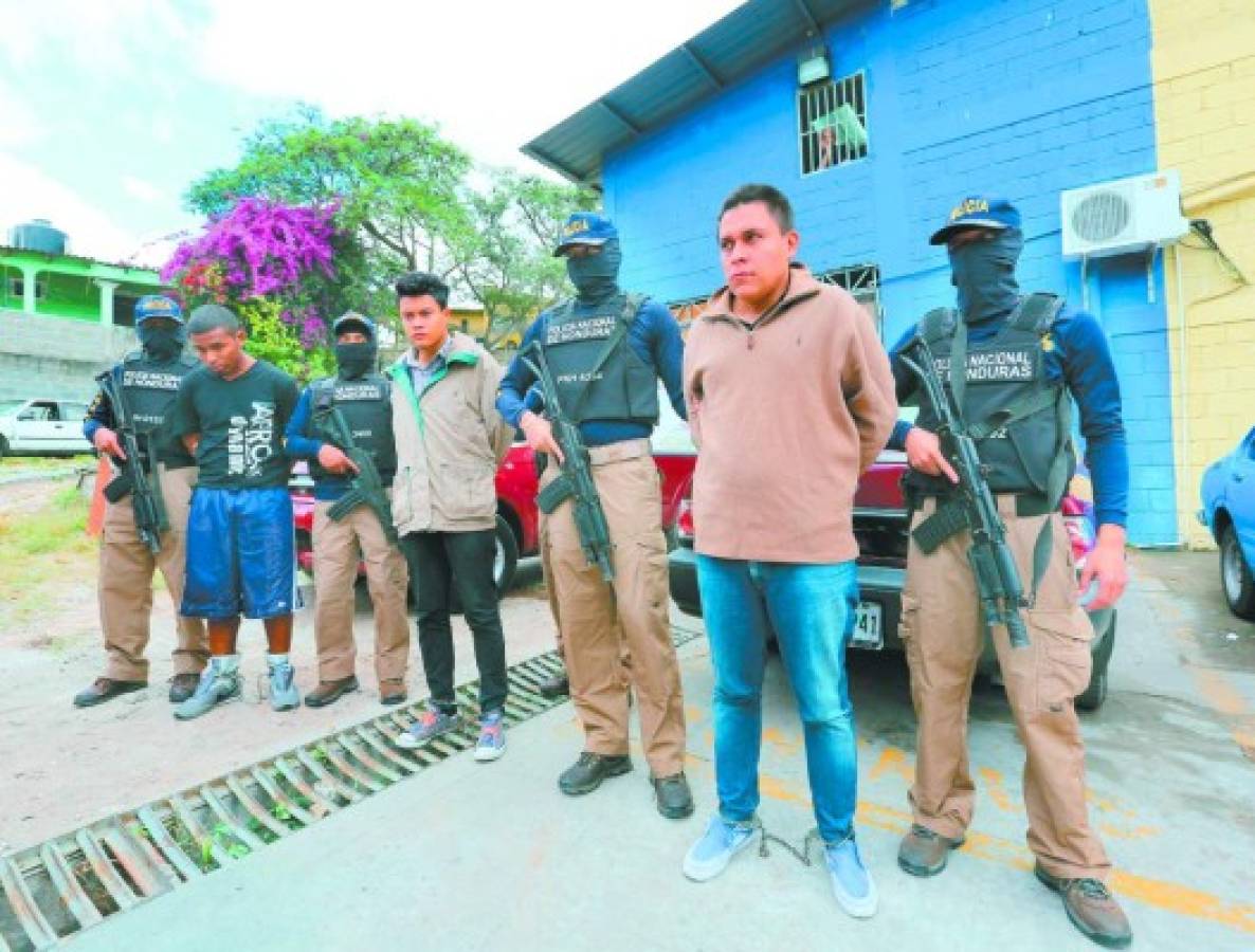 Honduras: Caen tres presuntos extorsionadores