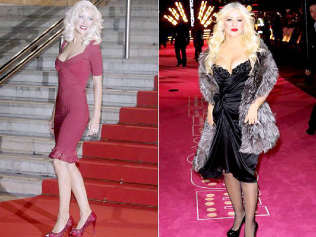 Fotos: El antes y después de Christina Aguilera