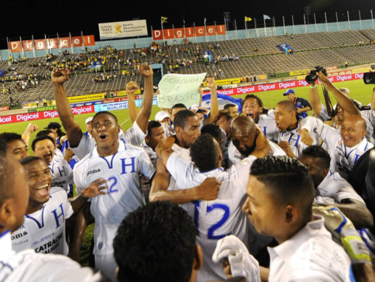 ¡GRACIAS SELECCIÓN! ¡HONDURAS ESTÁ EN BRASIL!