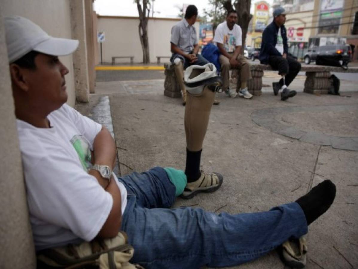 Tegucigalpa: protesta de migrantes retornados