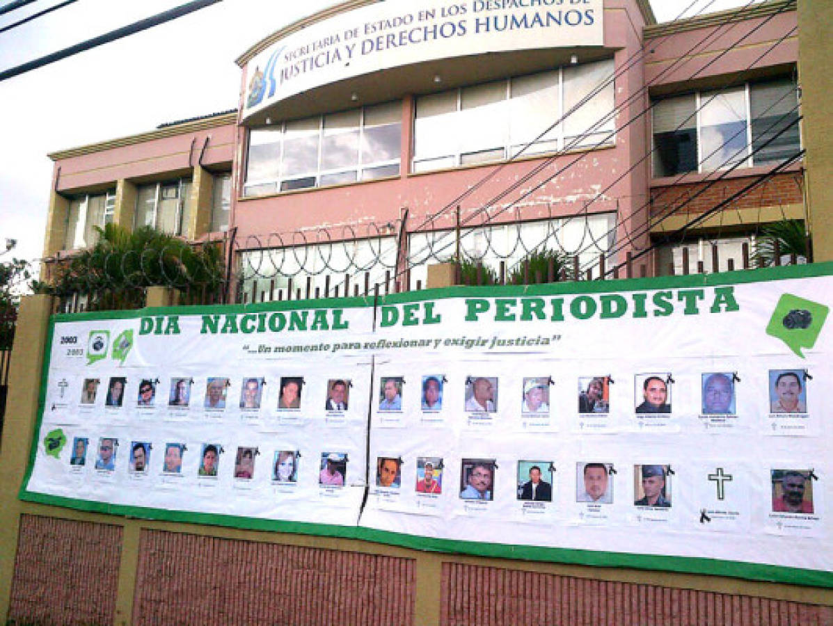 Honduras: 34 periodistas asesinados en 10 años