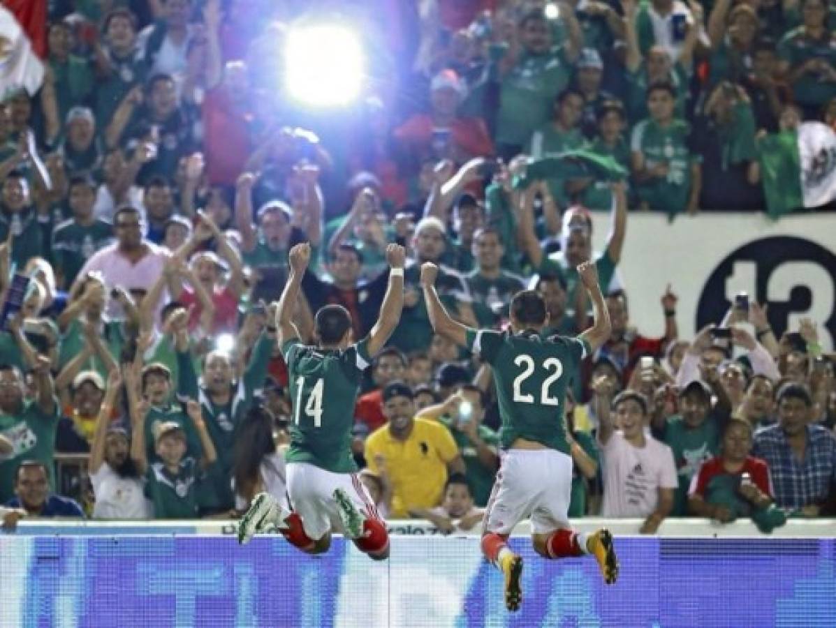 VIDEO: El festejo de Chicharito por su gol a Honduras