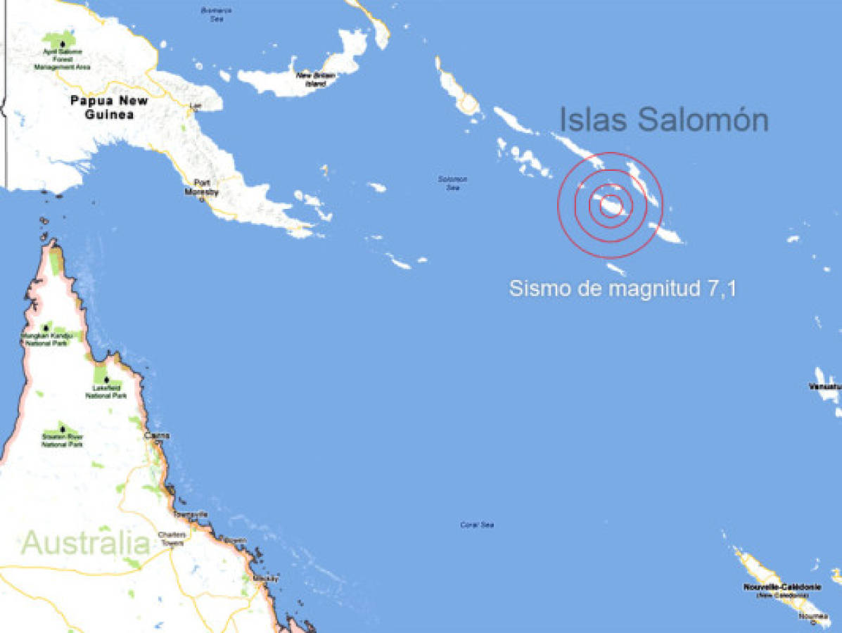 Réplicas obstruyen asistencia en las islas Salomón