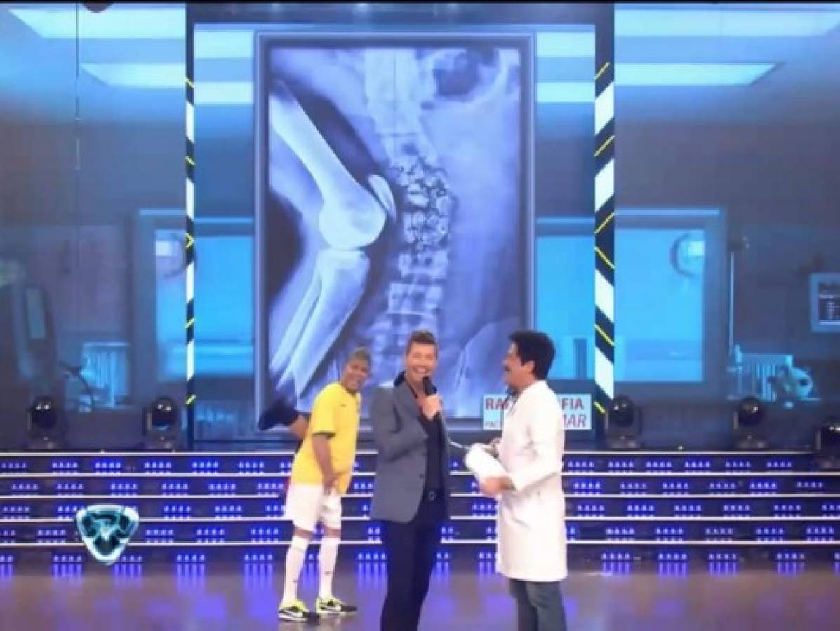 VIDEO: Showmatch parodia la lesión de Neymar