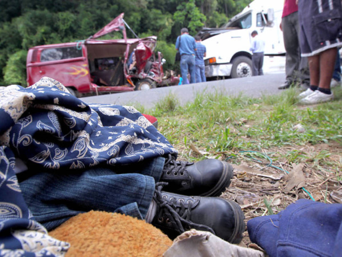 Más de 11 mil hondureños han muerto en accidentes