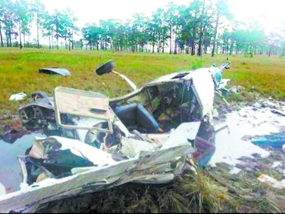 Estrellada y saqueada aparece avioneta en La Mosquitia