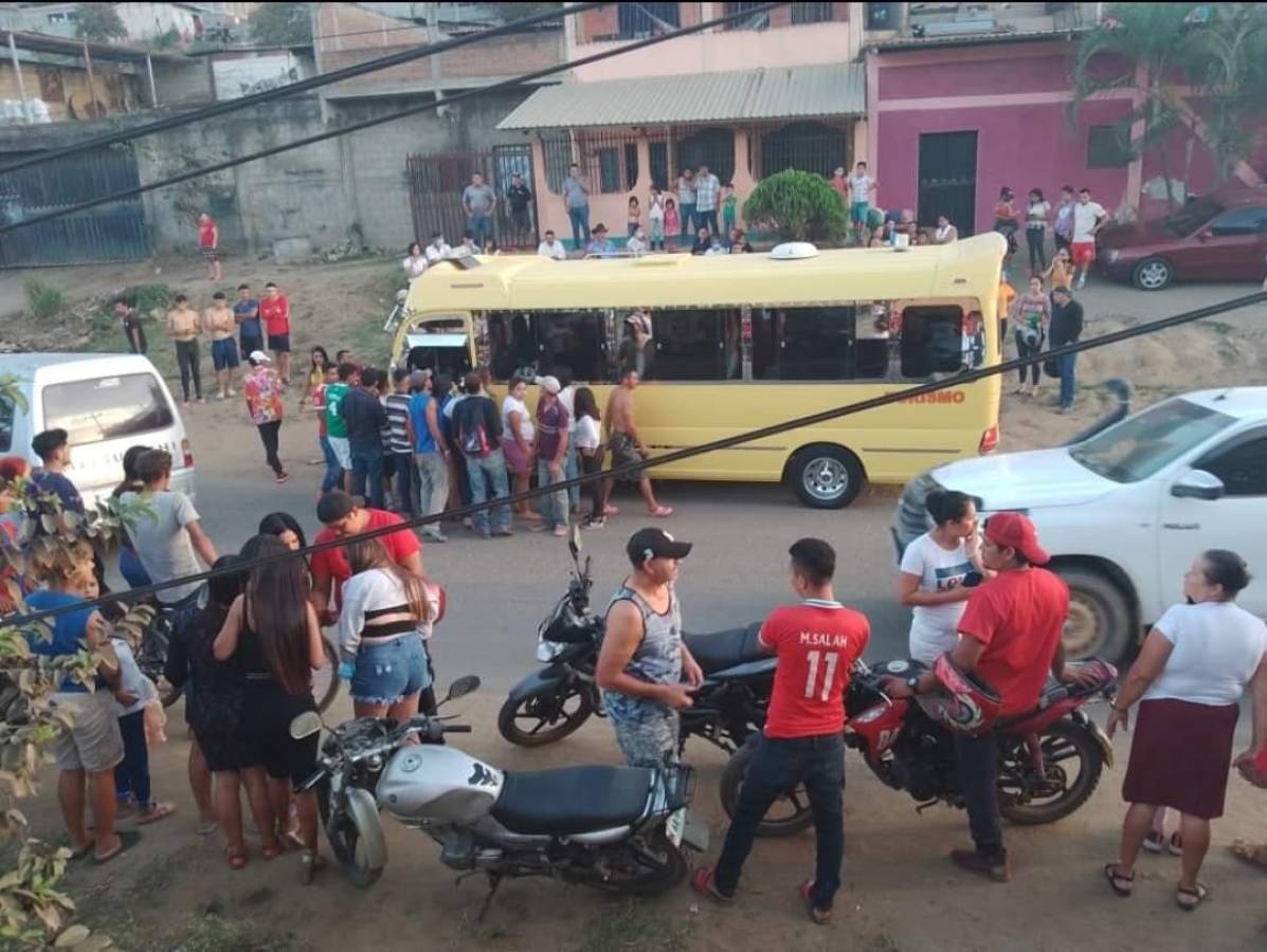 Matan a conductor de bus y a una pasajera en Danlí, El Paraíso