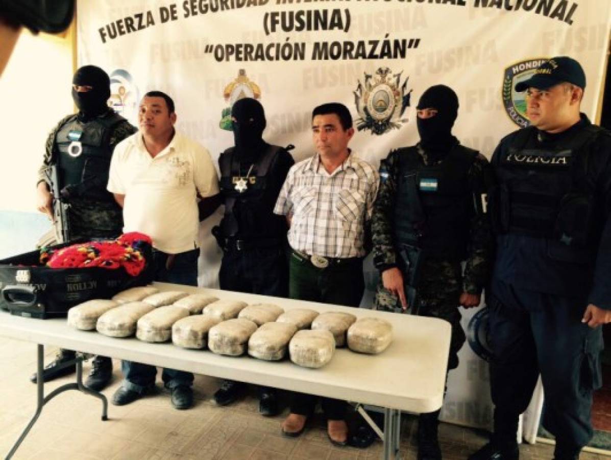 Honduras: En posesión de droga caen dos hombres en Danlí