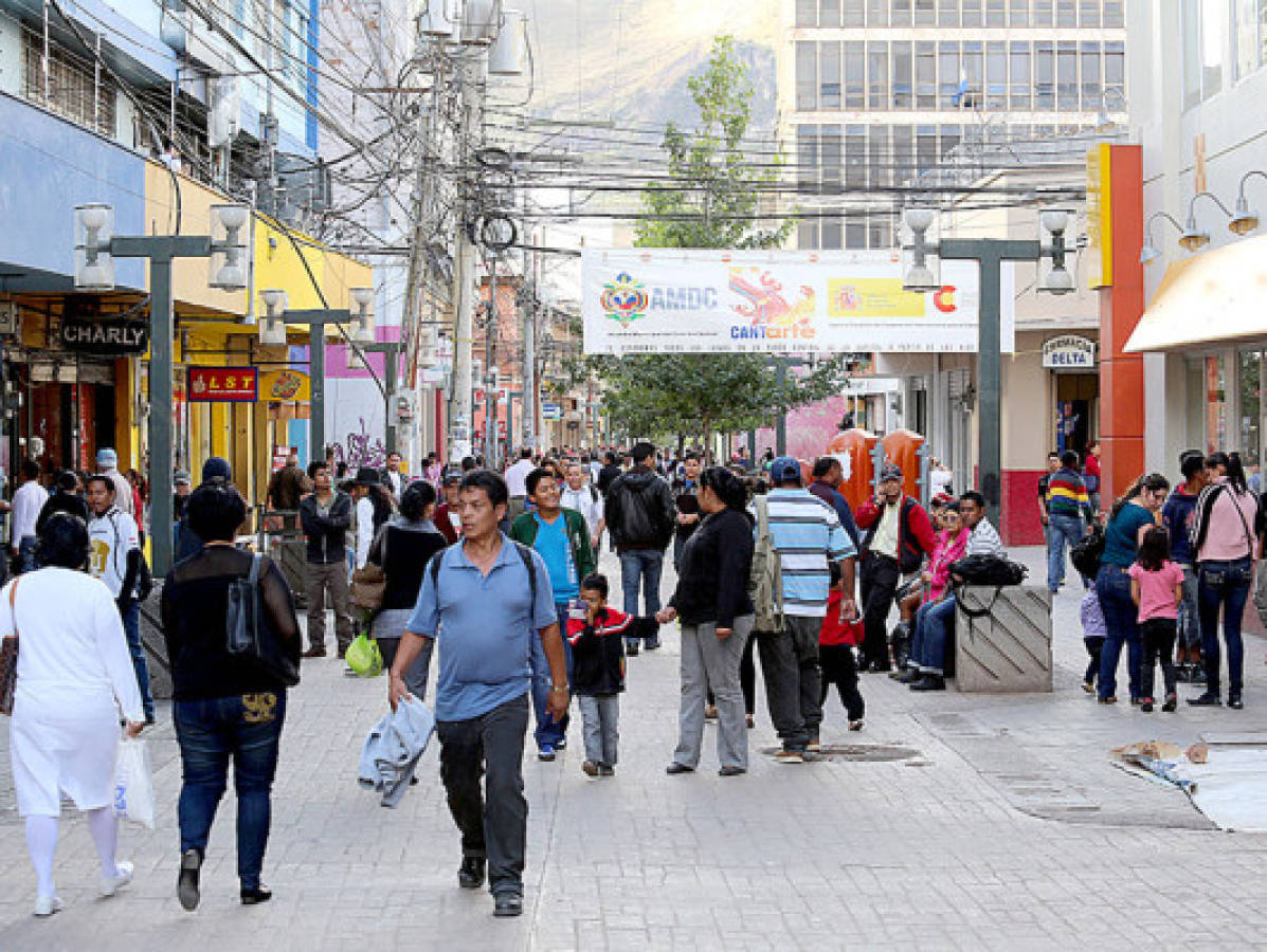 El centro de Tegucigalpa en imágenes