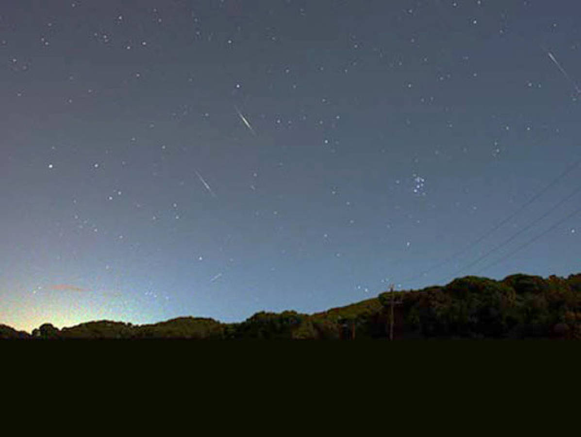 Lluvia de estrellas iluminará cielo de Honduras