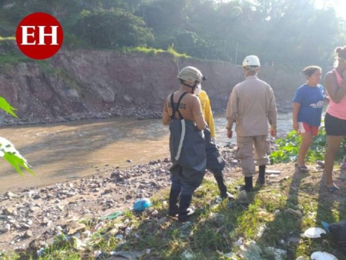 Hallan en río Choluteca el cadáver de un hombre que cayó del puente Soberanía