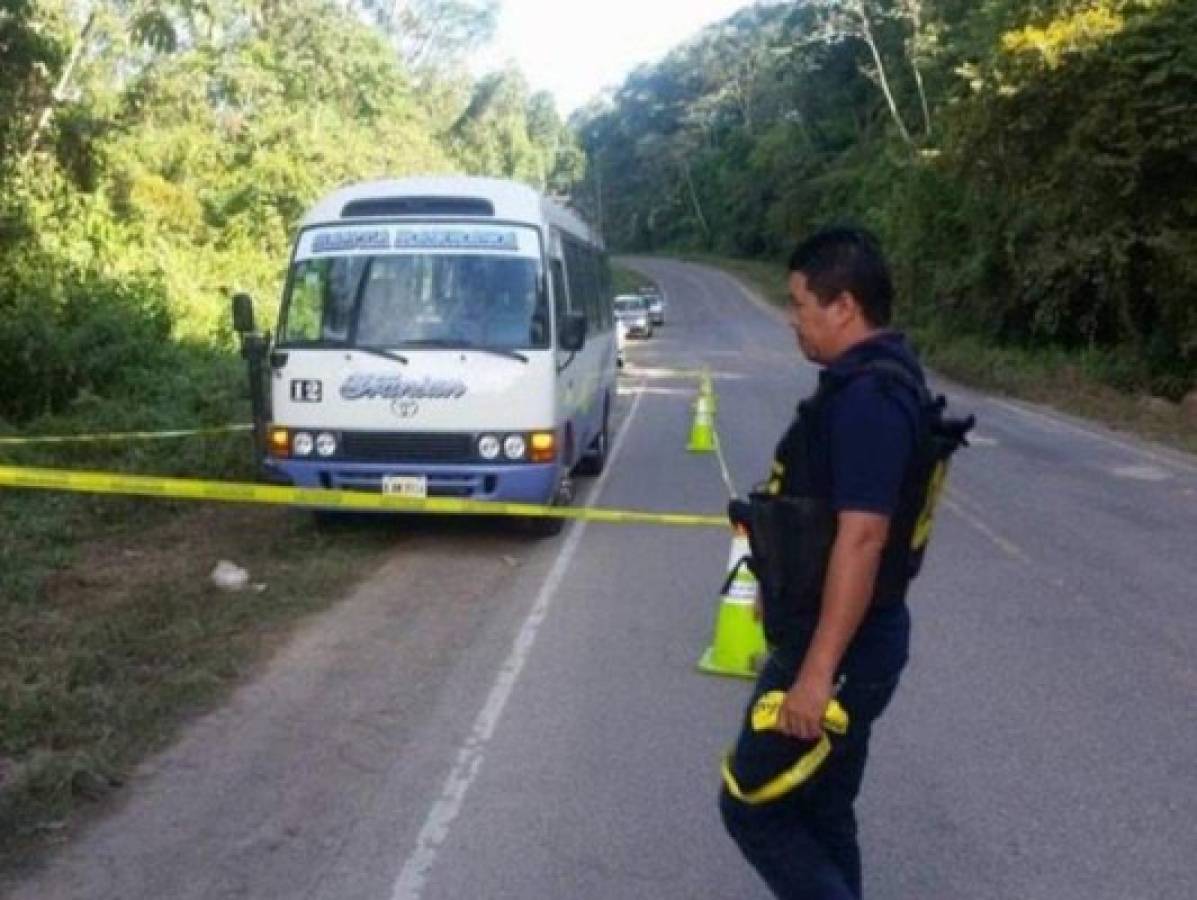 Honduras: Matan a conductor de bus