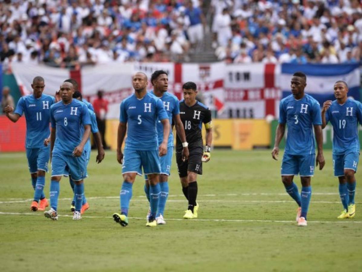 Honduras empata ante Inglaterra y llega con confianza a Brasil 