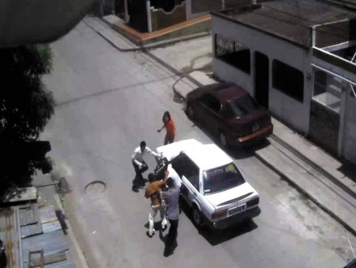 Video capta crimen contra taxista en la colonia El Pedregal