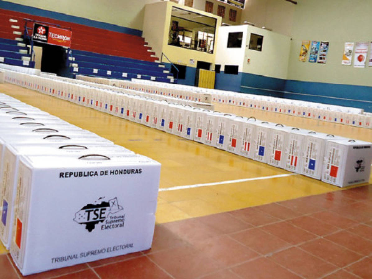 Material electoral se entregó en el tiempo programado