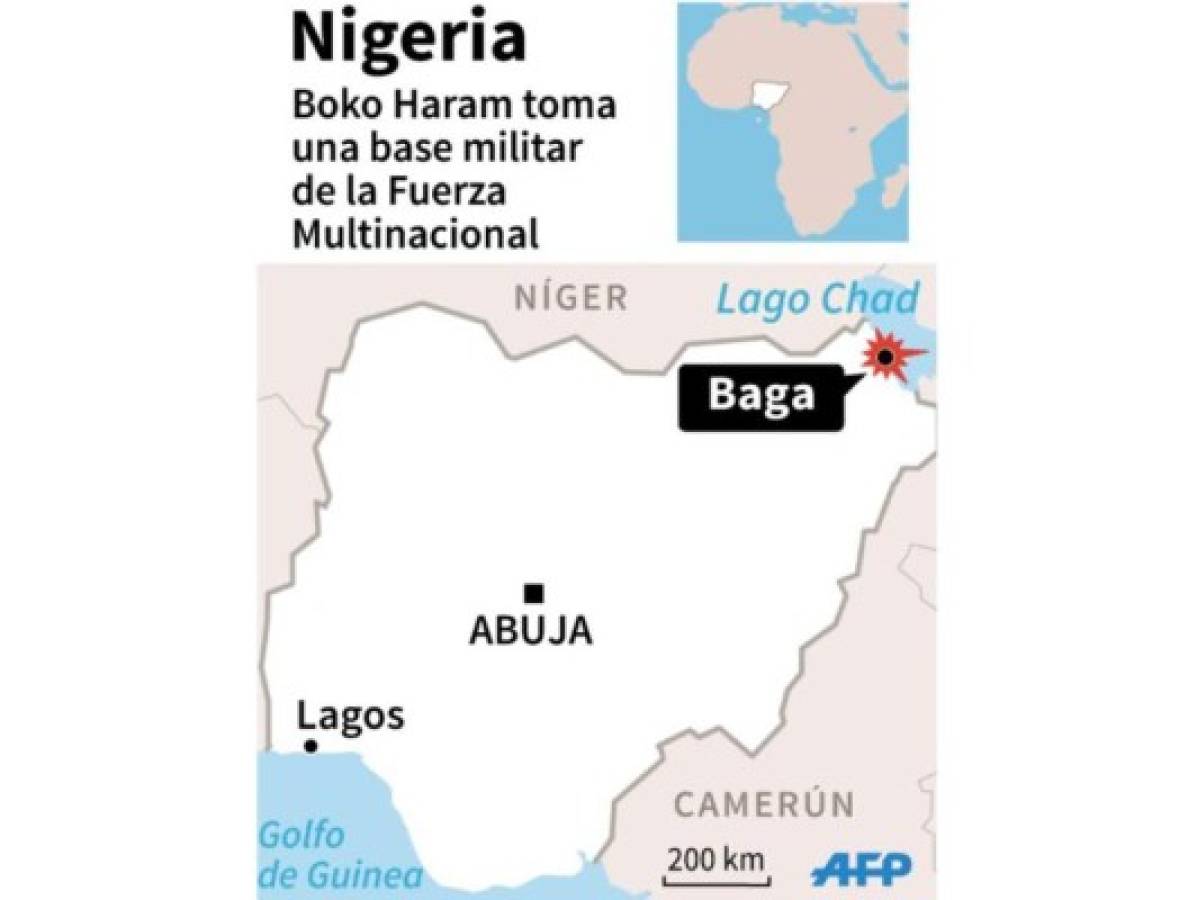 Boko Haram se apodera de base militar en Nigeria