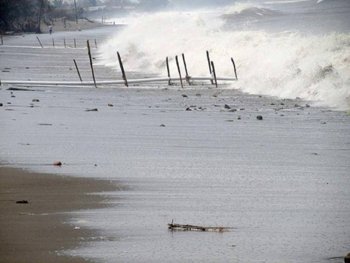 Honduras: Emiten alerta verde ante posible marejada en el Golfo de Fonseca