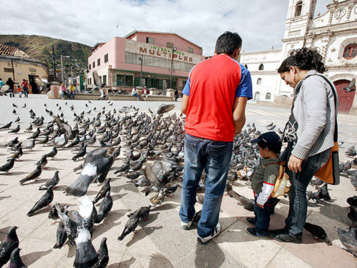 El centro de Tegucigalpa en imágenes