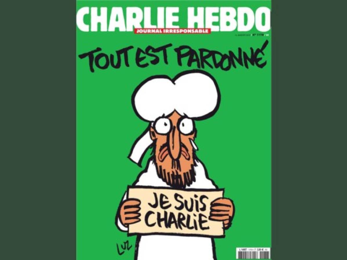 Mahoma en portada del próximo Charlie Hebdo