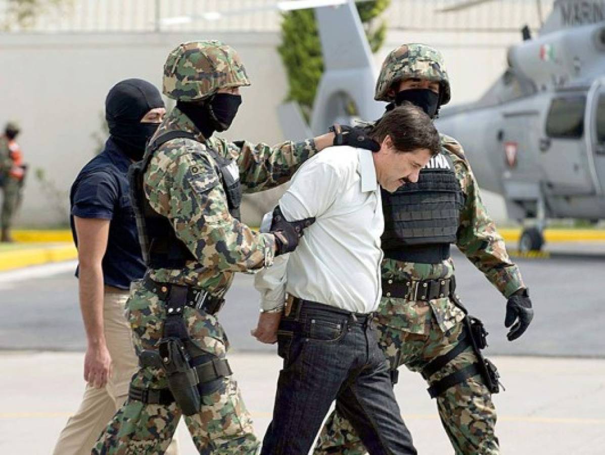 Detienen a narco mexicano 'El Chapo' Guzmán