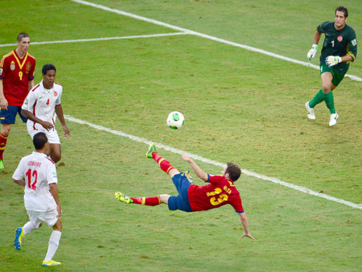 VIDEO: La grosera goleada de EspaÃ±a a TahitÃ