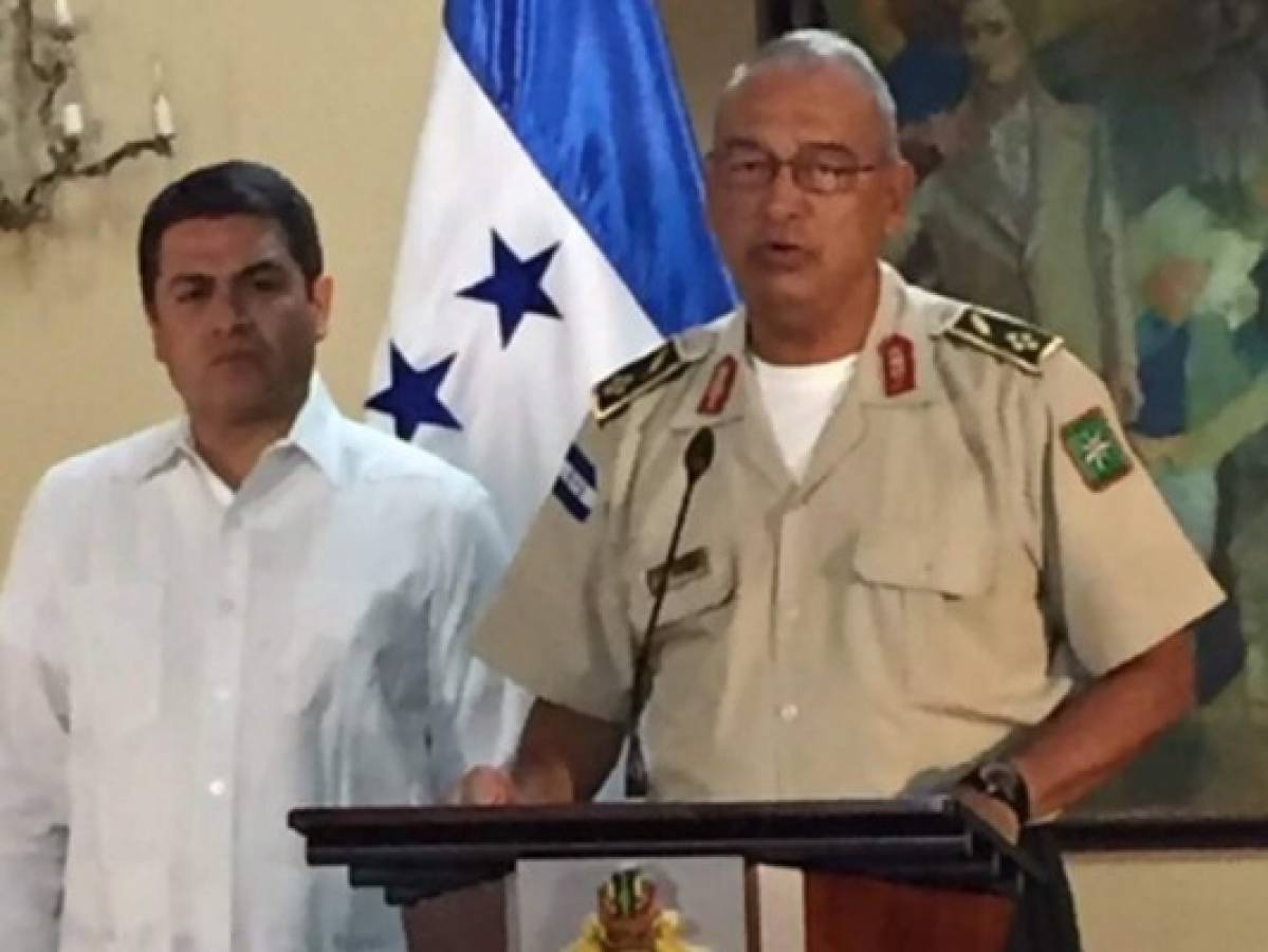 JOH nombra al Gral Álvarez Urbina como nuevo jefe del Estado Mayor Conjunto