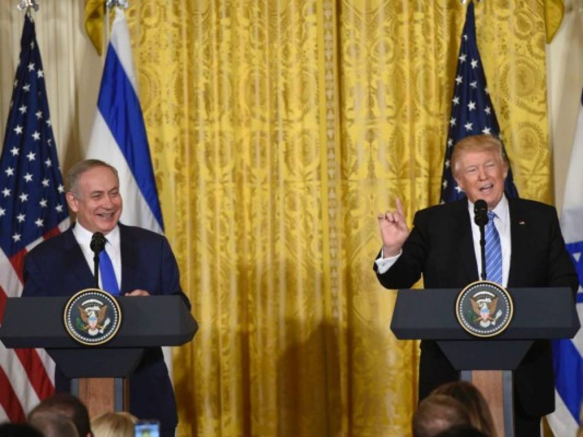 Trump recibe a Benjamin Netanyahu en la Casa Blanca