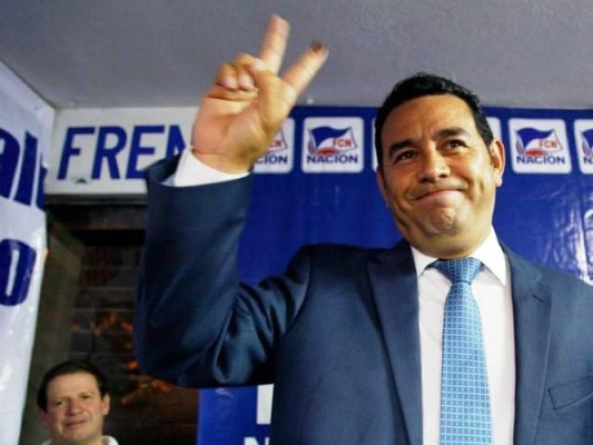 Presidente de Honduras recibe a Jimmy Morales