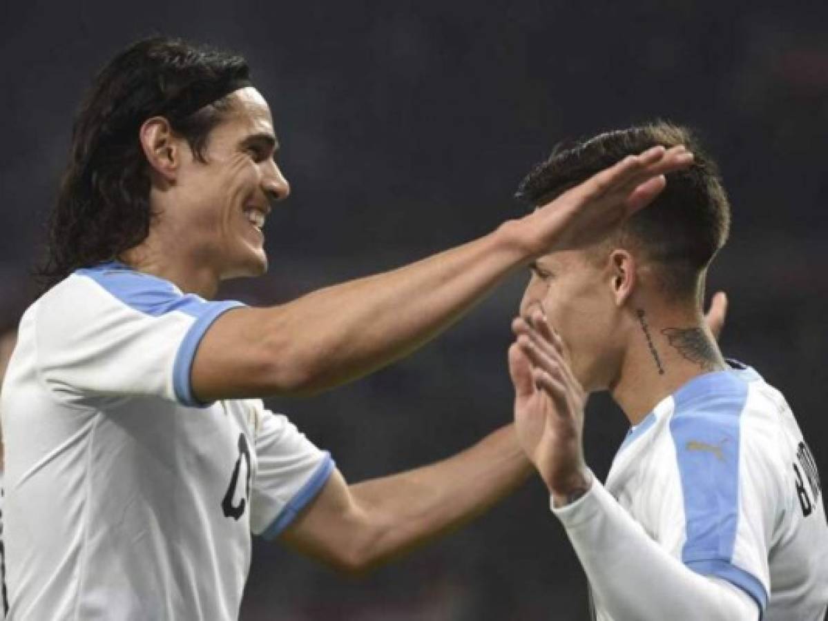 Uruguay vence 2-1 a Hungría en amistoso