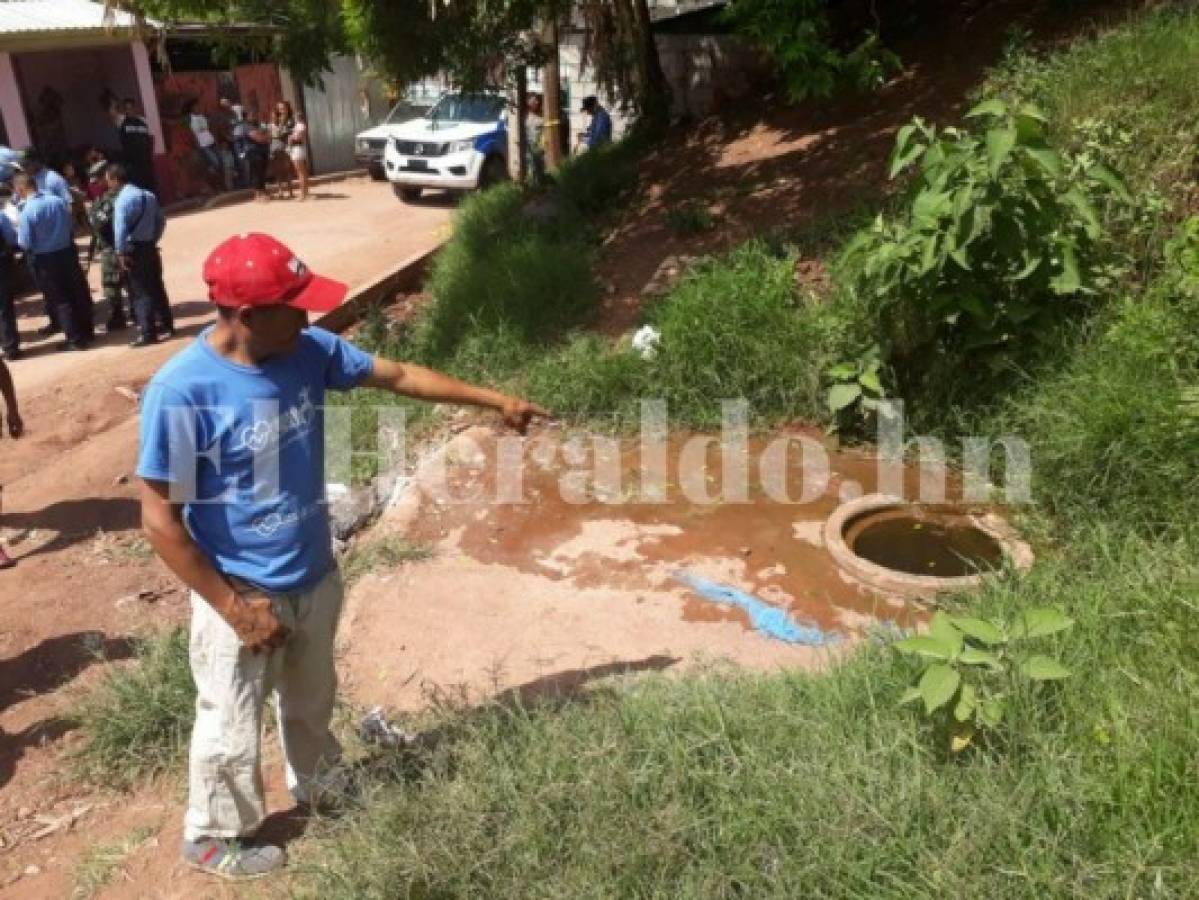 Hallan cadáver de un hombre dentro de pozo en la colonia Canaán de la capital