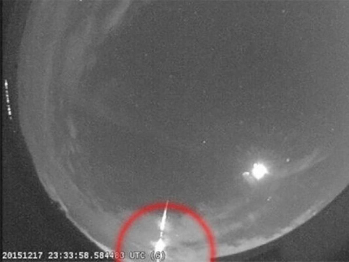 La Nasa muestra imágenes de como ''una peligrosa bola de fuego'' se acercó a la tierra