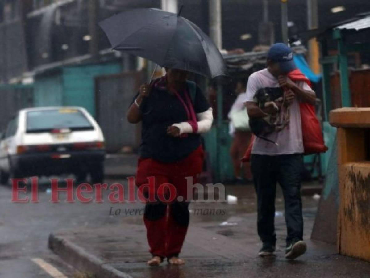 Lluvias para la mayor parte del país se esperan este jueves