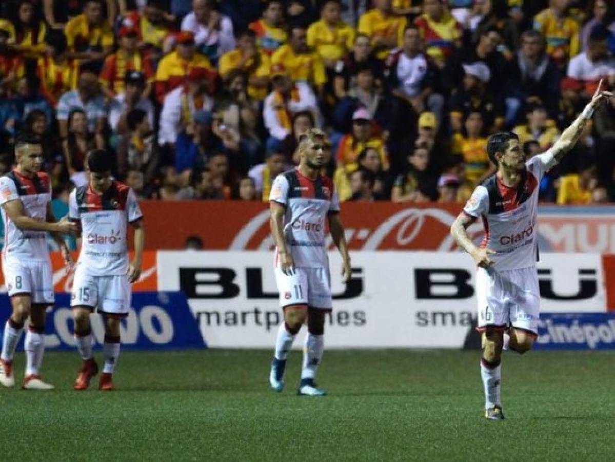 Alajuelense con Alex Lópex y Luis Garrido vencen a Herediano y lideran liguilla en Costa Rica