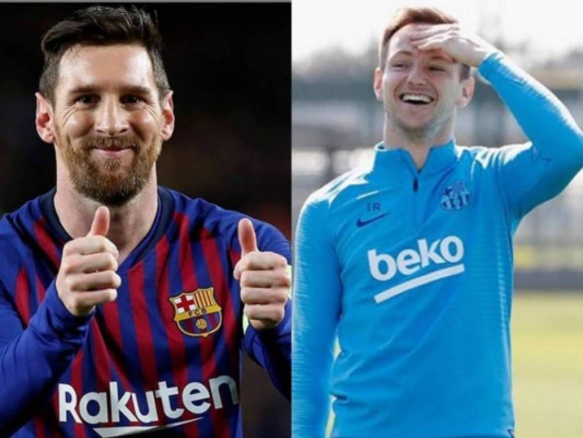 Ivan Rakitic asegura que Leo Messi marca el camino