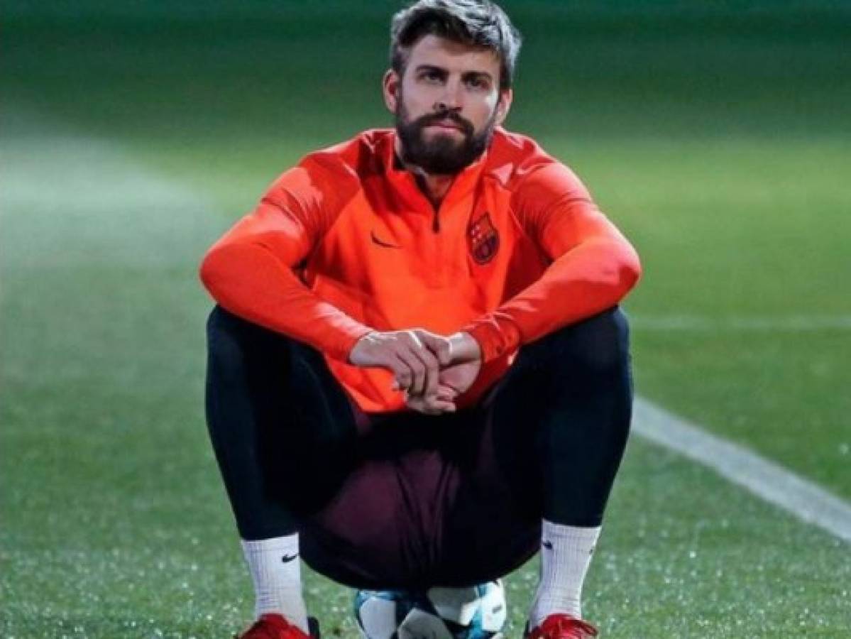 La foto menos varonil de Gerard Piqué en Instagram