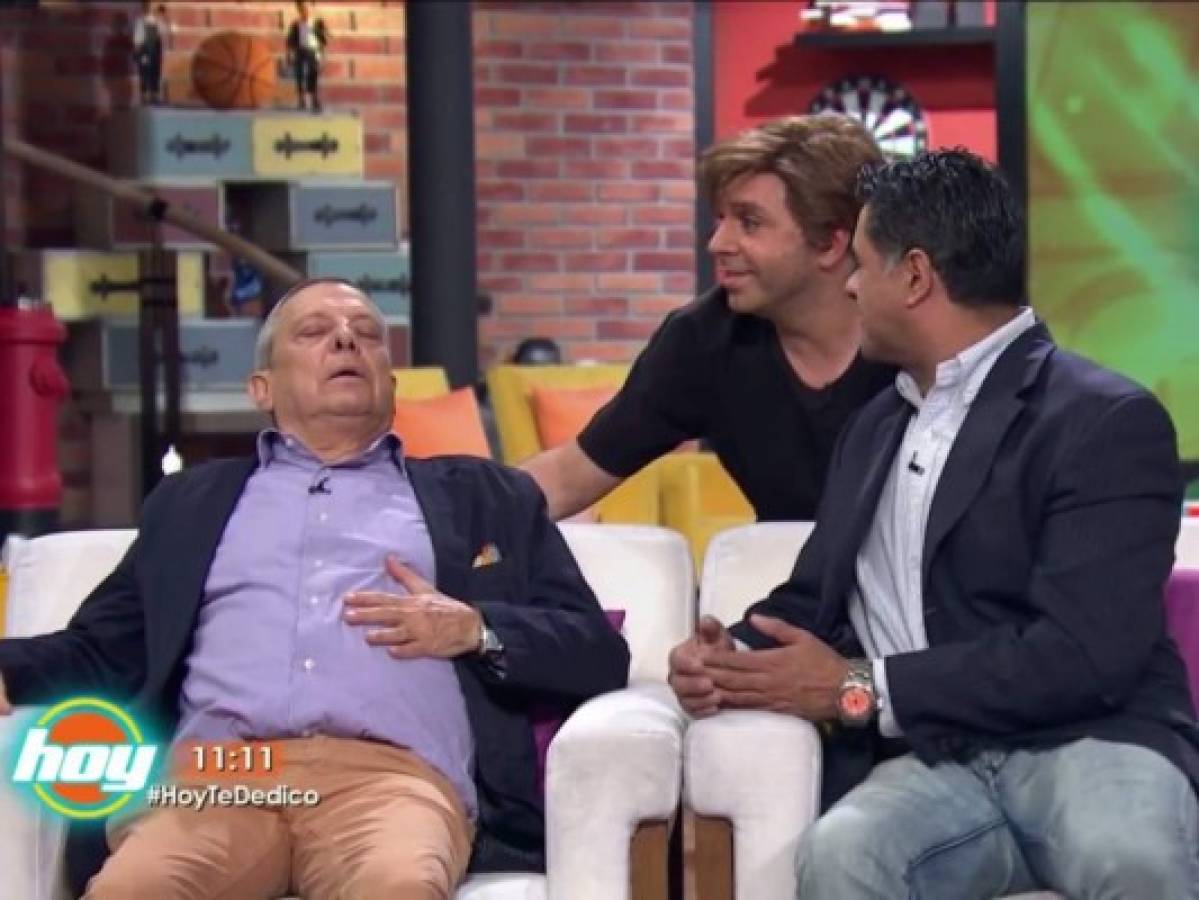 Cesar Bono sufre infarto por broma durante programa en vivo